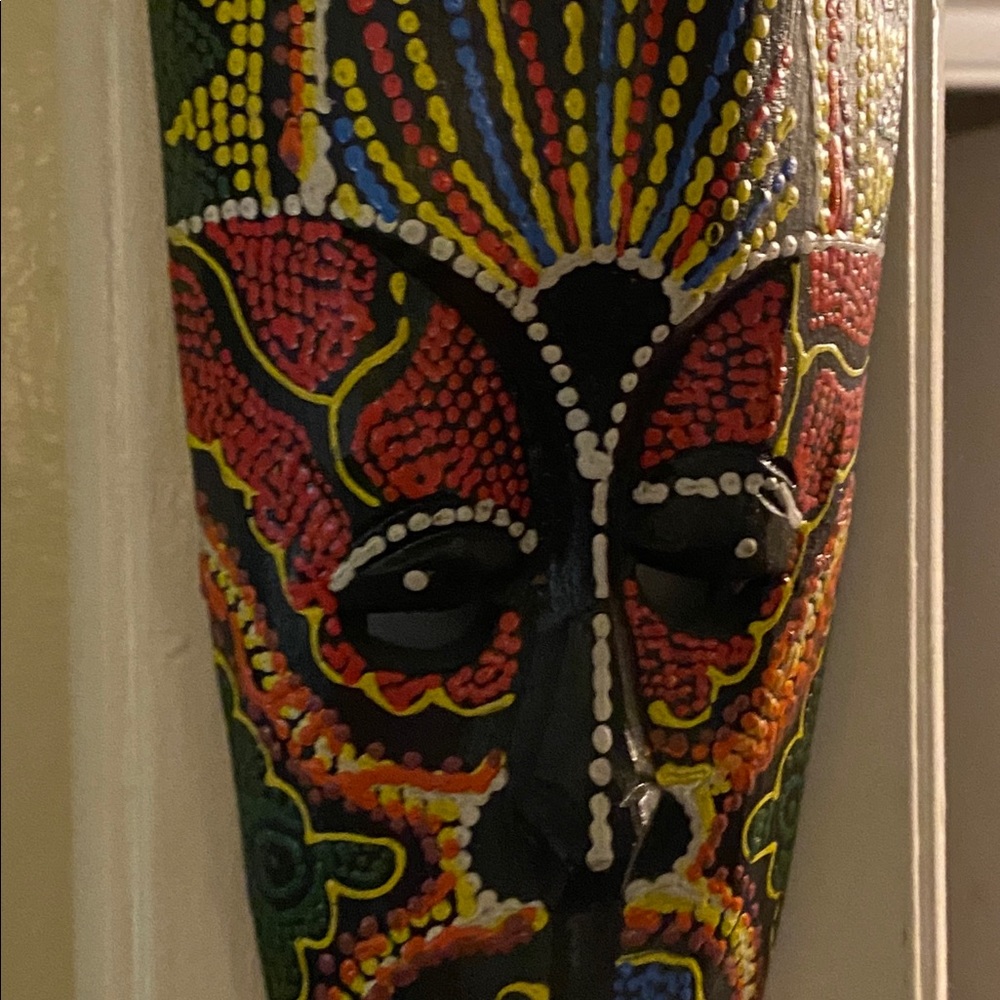 Hand Carved Wooden Bali Mask